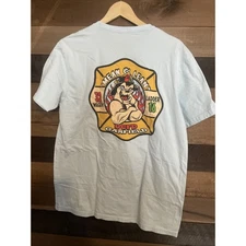 DCFD Engine 32 Ladder 16 Garfield  T Shirt Size Large