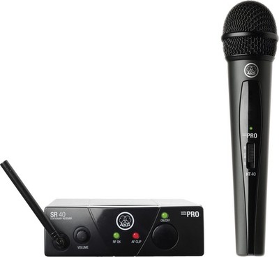 Pro Audio WMS40MINI Vocal Set Band US25A Wireless Microphone System, with SR4...