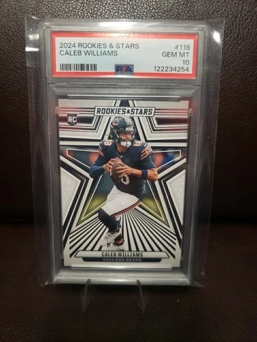 Caleb Williams | 2024 | Rookies & Stars | RC | PSA 10 | Chicago Bears