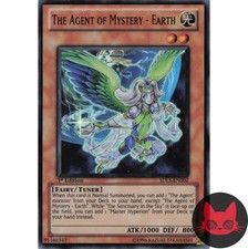 Yugioh Der Agent des Mysteriums - Erde SDLS-DE002 Super Rare 1. Auflage NM