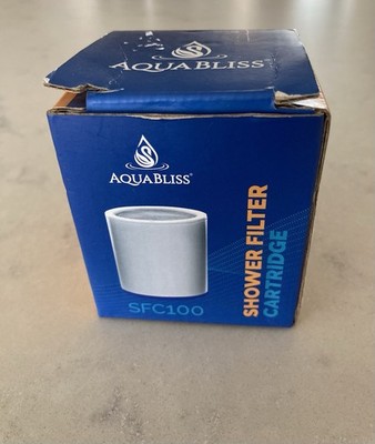 NEW OB SEALED AQUABLISS SFC100 REVITALIZE SHOWER FILTER REPLACMENT CARTRIDGE