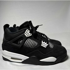 Size 9 - Nike Air Jordan 4 Retro White Thunder Men's Shoes Ships Now