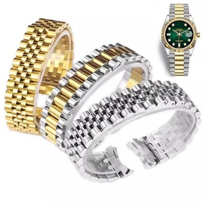 Stainless Steel Watch Strap For Rolex Datejust Day Date Oyster Perpetual Date