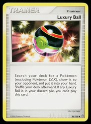 Luxury Ball 86/100 Stormfront Uncommon Trainer