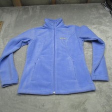 Columbia Jacket Womens XS Purple Benton Springs Fleece Soft Layering SOFT Hiking
