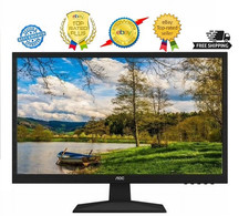AOC E2429SWHE 24" Full HD LED Monitor 1080p HDMI VGA Thin Black Grade "A"