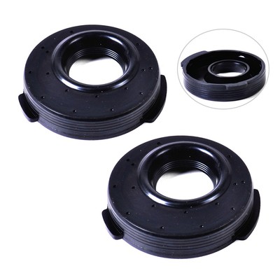 2x Black VCT Solenoid Seal Filler Gasket in Valve Cover 3L3Z6C535AA Fit for Ford