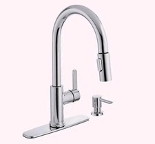 Glacier Bay Single-Handle Pull-Down Sprayer Kitchen Faucet Chrome 1008 022 705