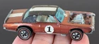 Vintage Hot Wheels Redline 1970 HTF Copper TNT Bird - White Int., KILLER FILLER!