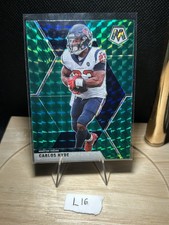2020 Panini Mosaic GREEN PRIZM Carlos Hyde Houston Texans #88 49ers