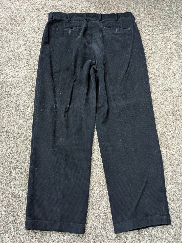 Nautica Rigger Mens Corduroy Pants 36x31 (Tag 38x30) Navy Blue Fit Baggy Chino - Image 3 of 4
