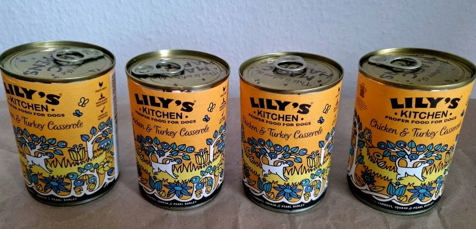 Lily's Kitchen Hundefutter Chicken Turkey Caserole 4 Dosen a 400 g - Bild 4 von 4