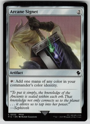 Arcane Signet (0333) Normal C Commander: FINAL FANTASY 333 NM
