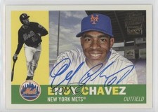 2022 Topps Archives 1960 Fan Favorites Auto Endy Chavez #60FF-EC Auto 15tt