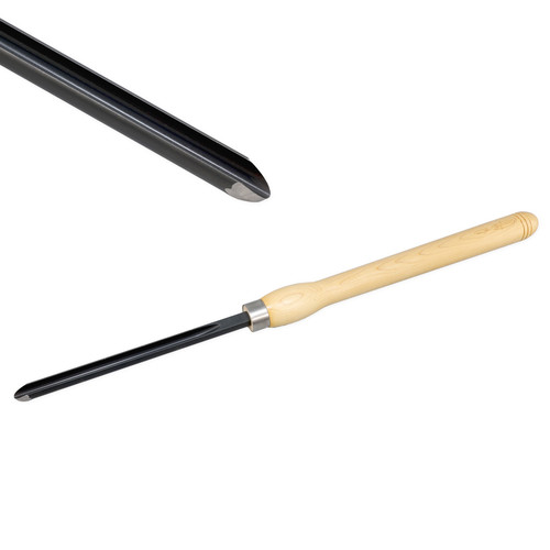 Robust 5/8” Bowl Gouge with Parabolic Flute, Maple Handle