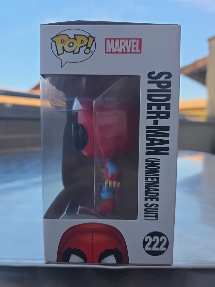 Funko Pop Spider-Man Homemade Suit Homecoming 222 - Imagen 4 de 4