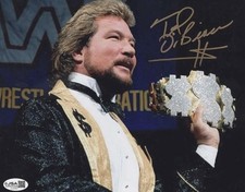 Ted Dibiase The Million Dollar Man autographed signed 8x10 photo WWE WWF JSA
