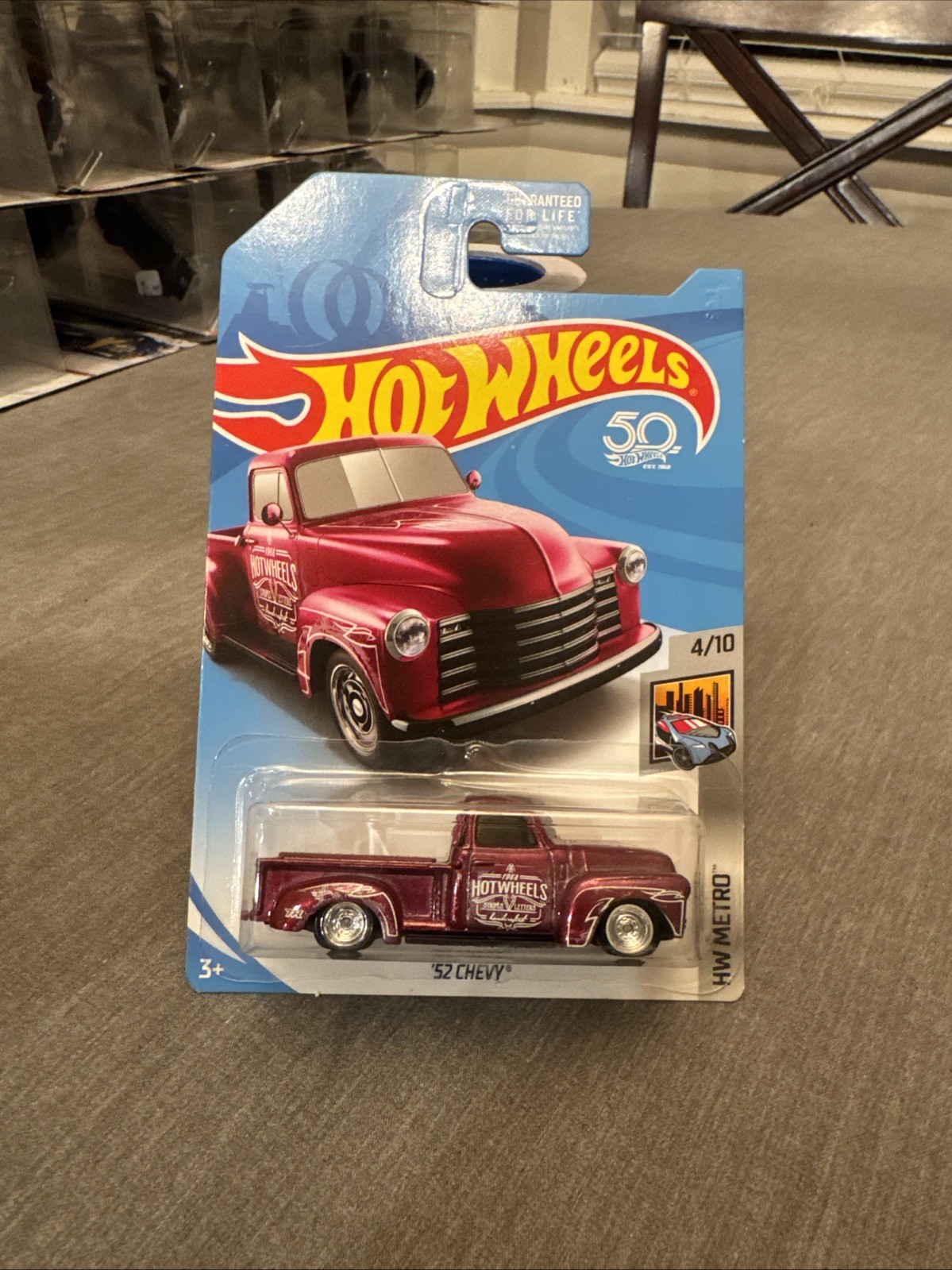 Hot Wheels 2018 Super Treasure Hunt ‘52 Chevy Shipped in Protector