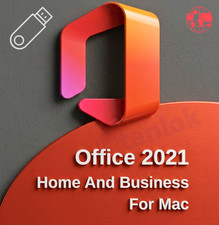 MS OFFICE 2021 HOME AND BUSINESS (MAC / MACOS) USB GLOBAL INTEL M1 ~ M4 TAHOE 🔑
