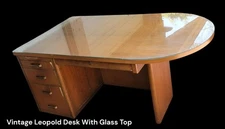 Mid-century Leopold Writing Desk Office Decor Style Local Pickup Dallas, Texas 