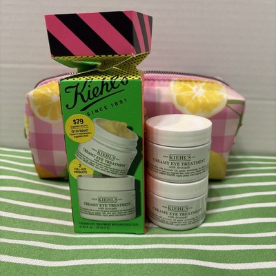 KIEHL S Creamy Eye Treatment with Avocado Duo ~ 2 Full Sizes in Box ~ 28 ml X 2