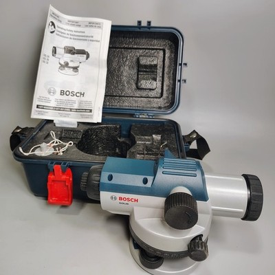 Bosch GOL26 GOL 26 26X Automatic Optical Level w/Case & Manual EUC