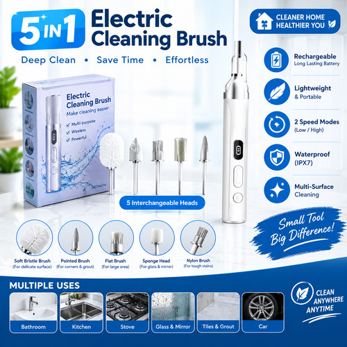 2 in 1 Electric Nail Drill Machine UV Lamp Gel Polish Manicure Pedicure Kit