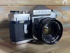 Vintage camera Canon Canonflex RP 1960 w/ Super Canomatic f/1.8, 50 mm lens