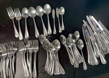 Oneida Stainless Flatware Lot 77 Pc Community...