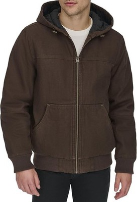 Levi's Men's Workwear Cotton Canvas Hoody Bomber Jacket / Choose Size & Color