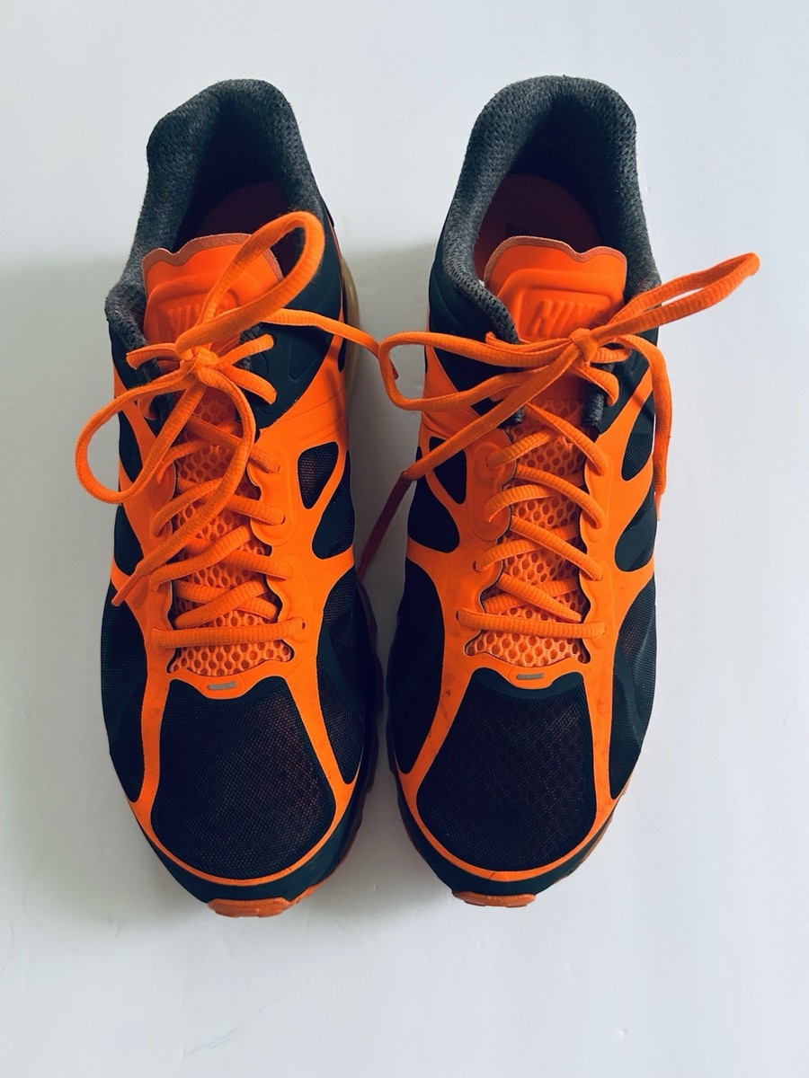 Size 12 - Nike Air Max+ 2012 Anthracite Total Orange for 