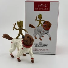 Hallmark Keepsake 2025 Groot and Cosmo Guardians of the Galaxy Ornament