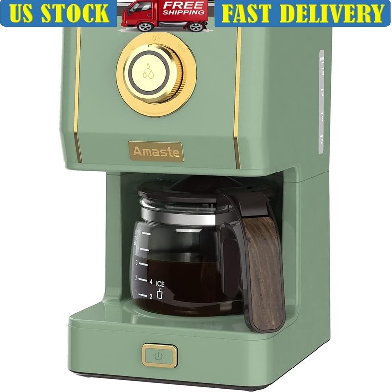 Adjustable Brew Strength Glass Pot Anti-drip Design New
