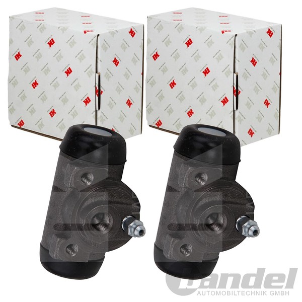 2X NK Radbremszylinder Hinten Passend FÜR Fiat Doblo Idea Panda Punto Lancia-image