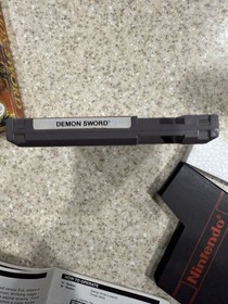 Demon Sword - NES Nintendo -w/ Box Great Shape! CIB - In Protective Case