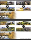 GB RM 2026 Castles Collector Sheet X2 FDC Wareham P/ M + Empty Sheet