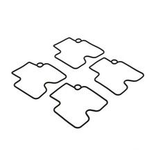 Schwimmerkammer Dichtung 4 Stück für Yamaha YZF 750 SP Bj. 1993-1998