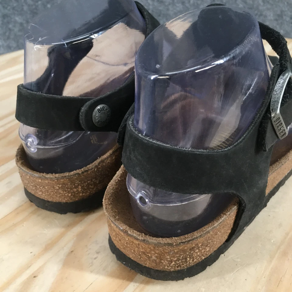  Sandalias Birkenstock para mujer 35 El Cairo informales con hebilla tanga de cuero negro Foto 4 de 4