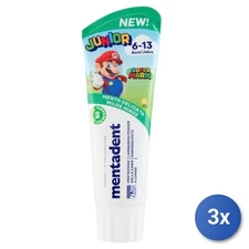 3X Mentadent Toothpaste 75 ML J. Junior Sup Mario