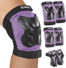 Tanden Skating Protective Gear Knee and Elbow Pads Wrist Guards for Roller Skati