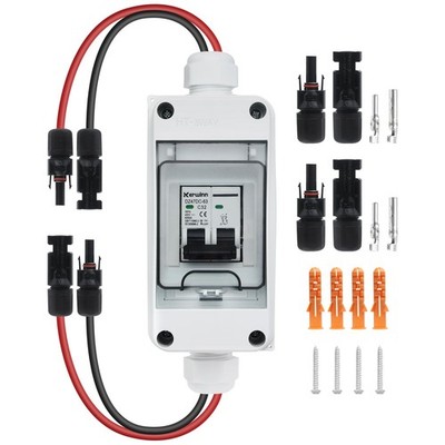 �30A 400V Solar Panel Disconnect Switch IP65 AC/DC Breaker Box�