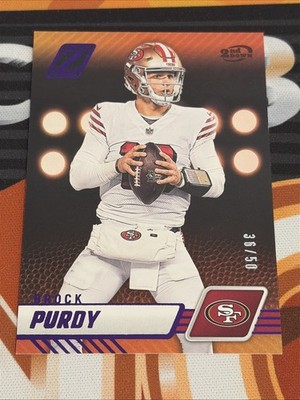 2023 Panini Zenith - Brock Purdy #88 2nd Down /50