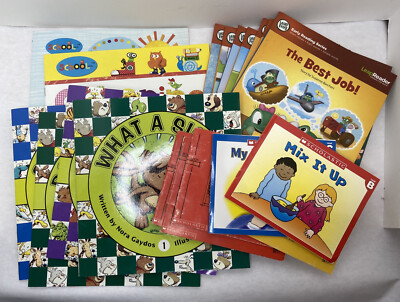 Home School Early Learning Reading Books Lot Of 19 Elem Learn To Read Books Only