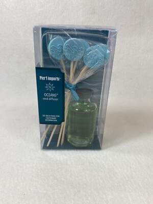 Pier 1 Reed Diffuser Sea Air 0.95 oz 5 Mini Rattan Reeds Aroma Therapy ...