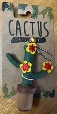 Little Knitmares Cactus Keychain