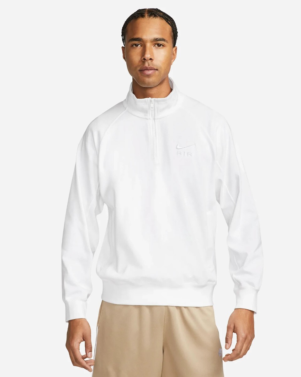 $100 NEW Nike Air Jordan Mens Half Zip Fleece Pullover Hoodie