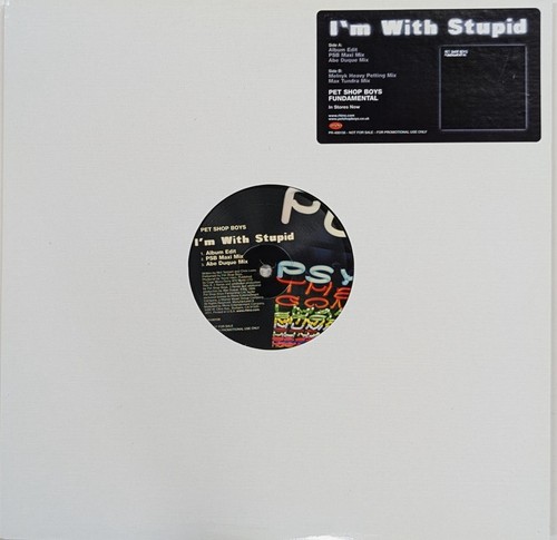 PET SHOP BOYS I'm With Stupid 5-track promo remix 12" single