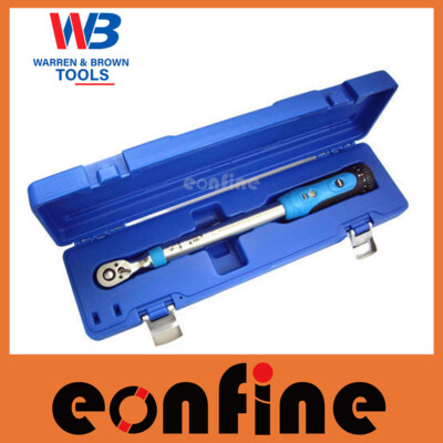 Warren & Brown Screen Torque Wrench 40-200Nm 1/2