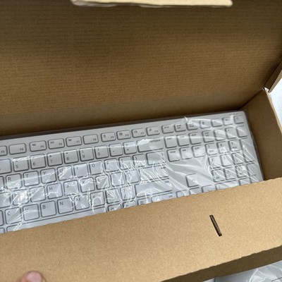 Dell KB3121Wt/MS3121Wt Wireless Combo Keyboard & Mouse White for  