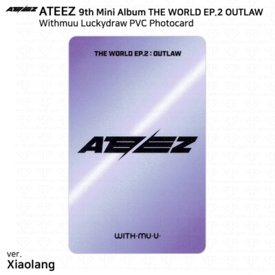 ATEEZ 9th Mini Album THE WORLD EP.2 OUTLAW Lucky Draw PVC